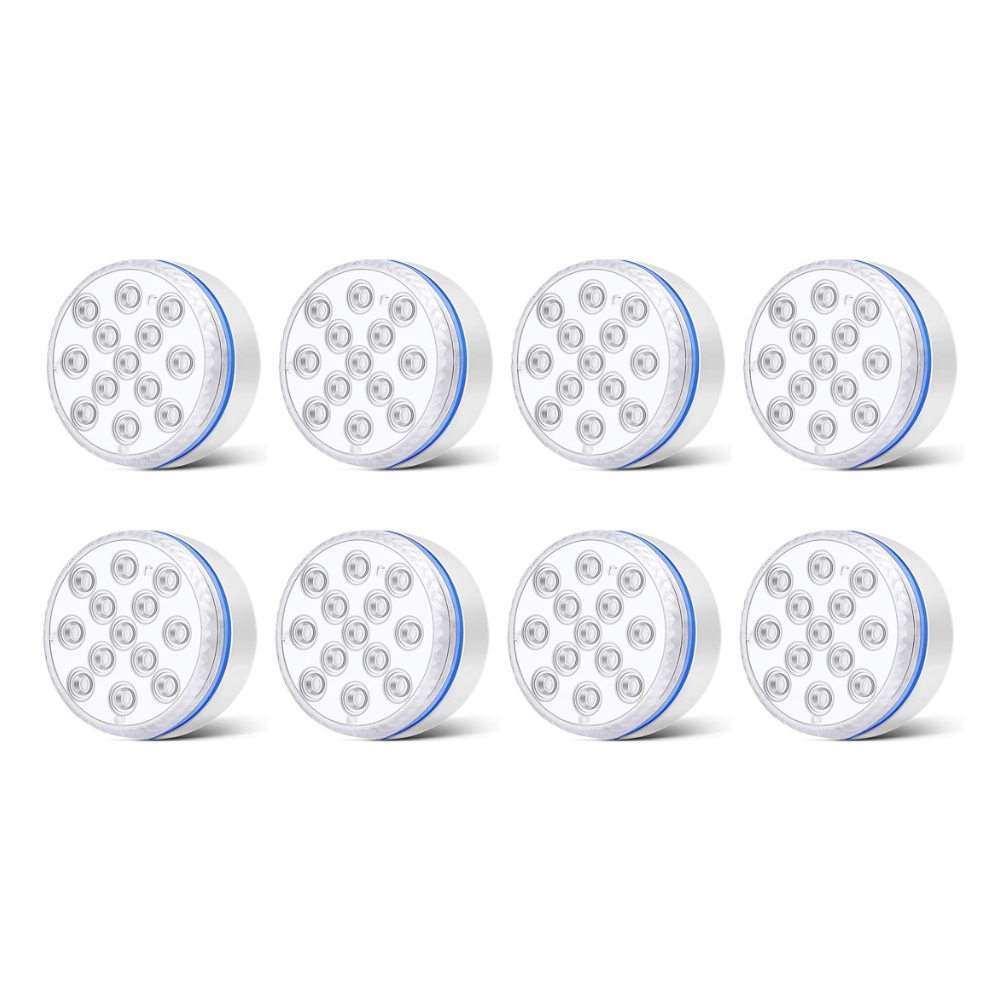 Submersible LED Pool Light with Remote Control and Multiple Colors