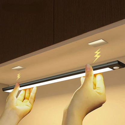 Rechargeable Motion Sensor Light with Magnetic Mounting and Dimming Control