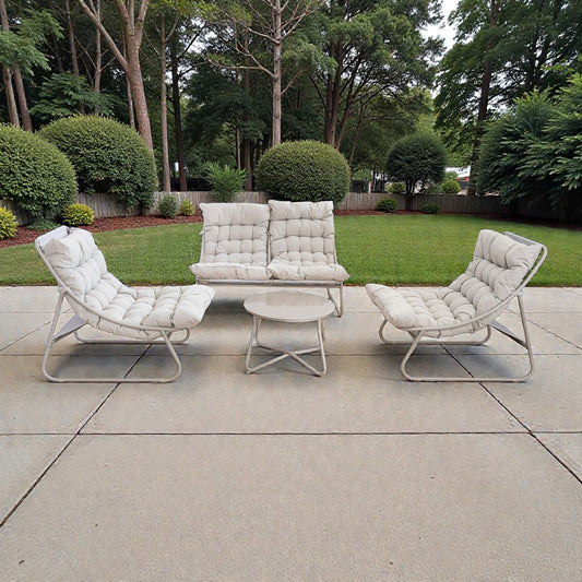 Auren Outdoor Sofa Set with Coffee Table, 4 Seater