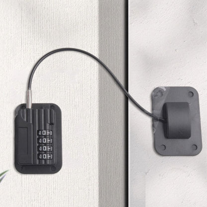 Password Lock Refrigerator Strap with Adhesive Mount and Adjustable Fit