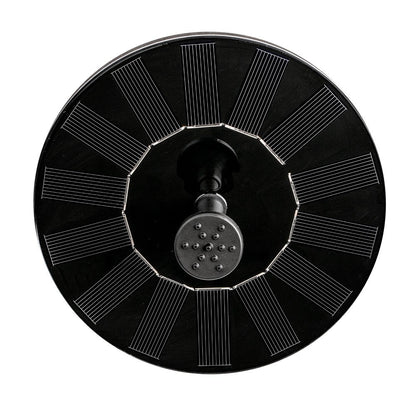 Solar Water Fountain Pump with Multiple Spray Heads and Auto-Activation