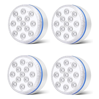 Submersible LED Pool Light with Remote Control and Multiple Colors