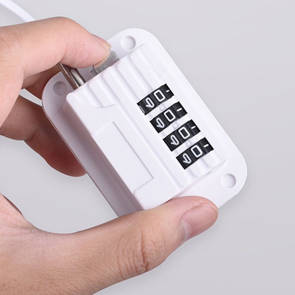 Password Lock Refrigerator Strap with Adhesive Mount and Adjustable Fit