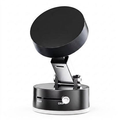 Foldable Magnetic Phone Holder with 360 Rotation and Vacuum Mount for Car Home Travel