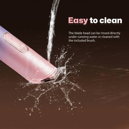 Womens Rechargeable Bikini Trimmer with Dock and Guide Combs