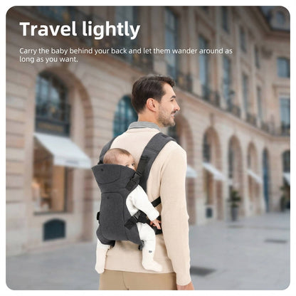 4 in 1 Baby Carrier for Newborn and Toddler, Adjustable Infant Carrier