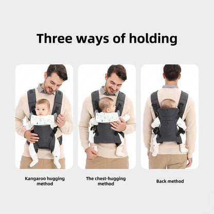 4 in 1 Baby Carrier for Newborn and Toddler, Adjustable Infant Carrier