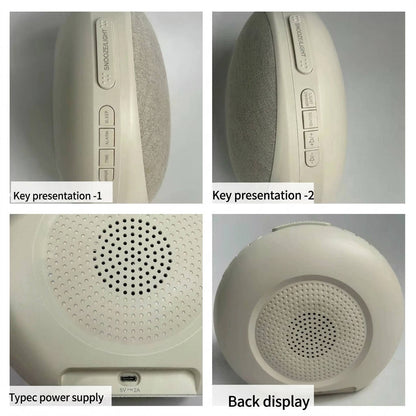 Sunrise Alarm Clock with Wake Light Bluetooth Speaker and Sounds
