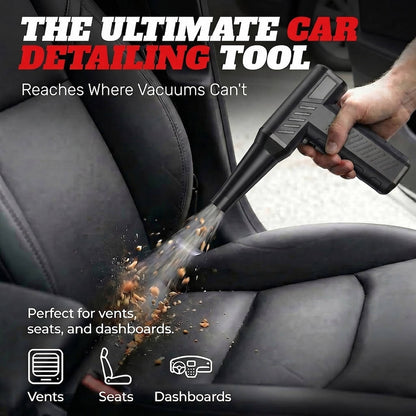 Cordless Electric Air Duster with 3 Speeds and USB C Rechargeable