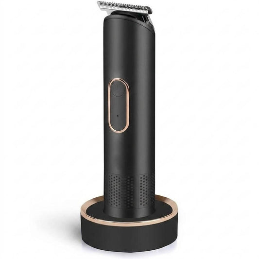Womens Rechargeable Bikini Trimmer with Dock and Guide Combs