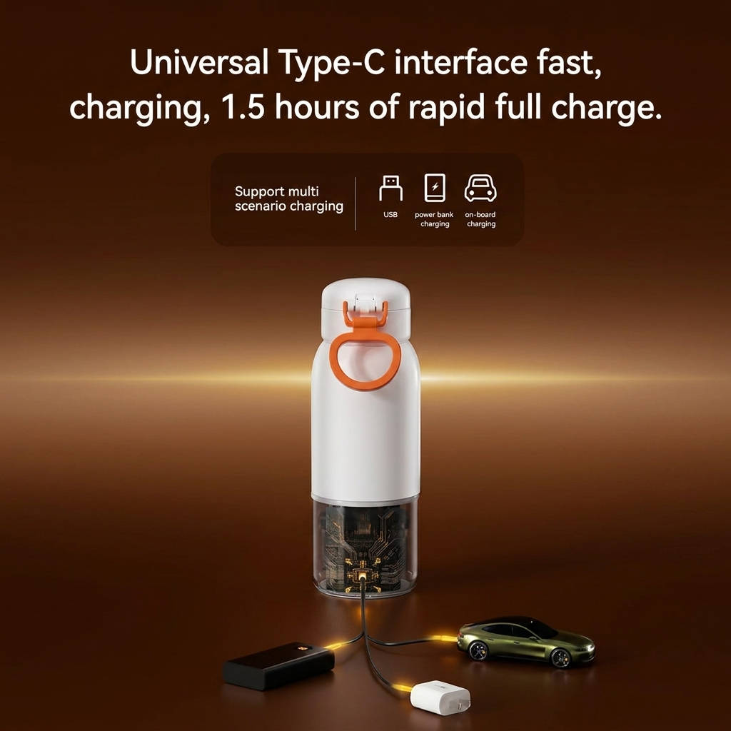 Portable Bottle Warmer for Travel, 12oz Rechargeable with 4 Temperature Settings