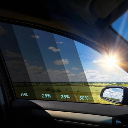 Uncut Roll Car Window Tint Film, Universal Windshield Sun Shade & Privacy Film, and Glare Reduction Roll for Cars, SUVs & Trucks