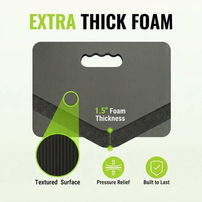 Extra Thick Kneeling Pad 2 Pack, Soft Foam Knee Cushion for Gardening Workout and Baby Bathing