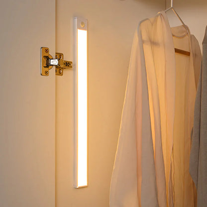 Rechargeable Motion Sensor Light with Magnetic Mounting and Dimming Control