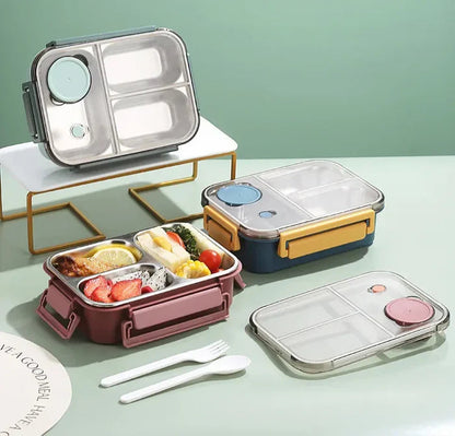 Vacuum Insulated Stainless Steel Food Container with Leak-Resistant Lid and 12-Hour Heat Retention