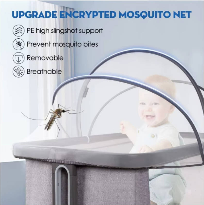 Foldable Baby Mosquito Net Tent with Breathable Mesh