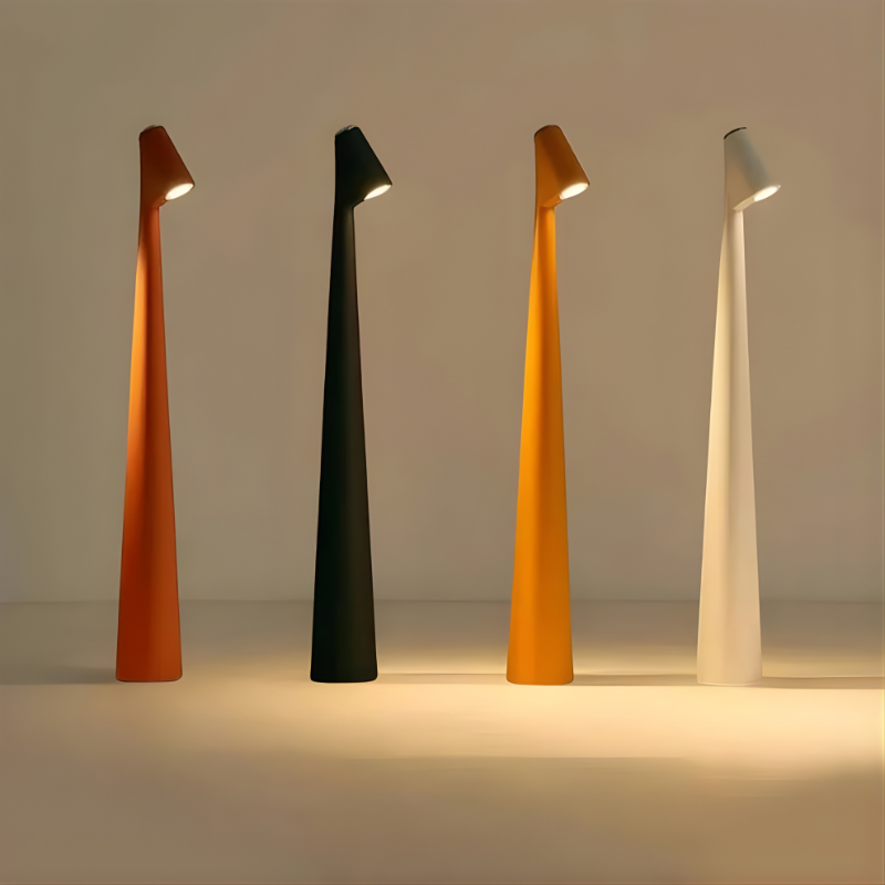 Rechargeable Touch Control Table Lamp with Adjustable Color Temperature and Stepless Dimming