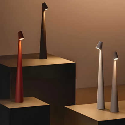 Rechargeable Touch Control Table Lamp with Adjustable Color Temperature and Stepless Dimming