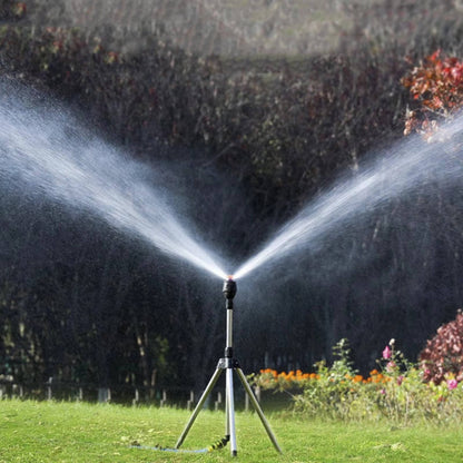 Telescoping Garden Sprinkler with Tripod Stand for Yard Watering