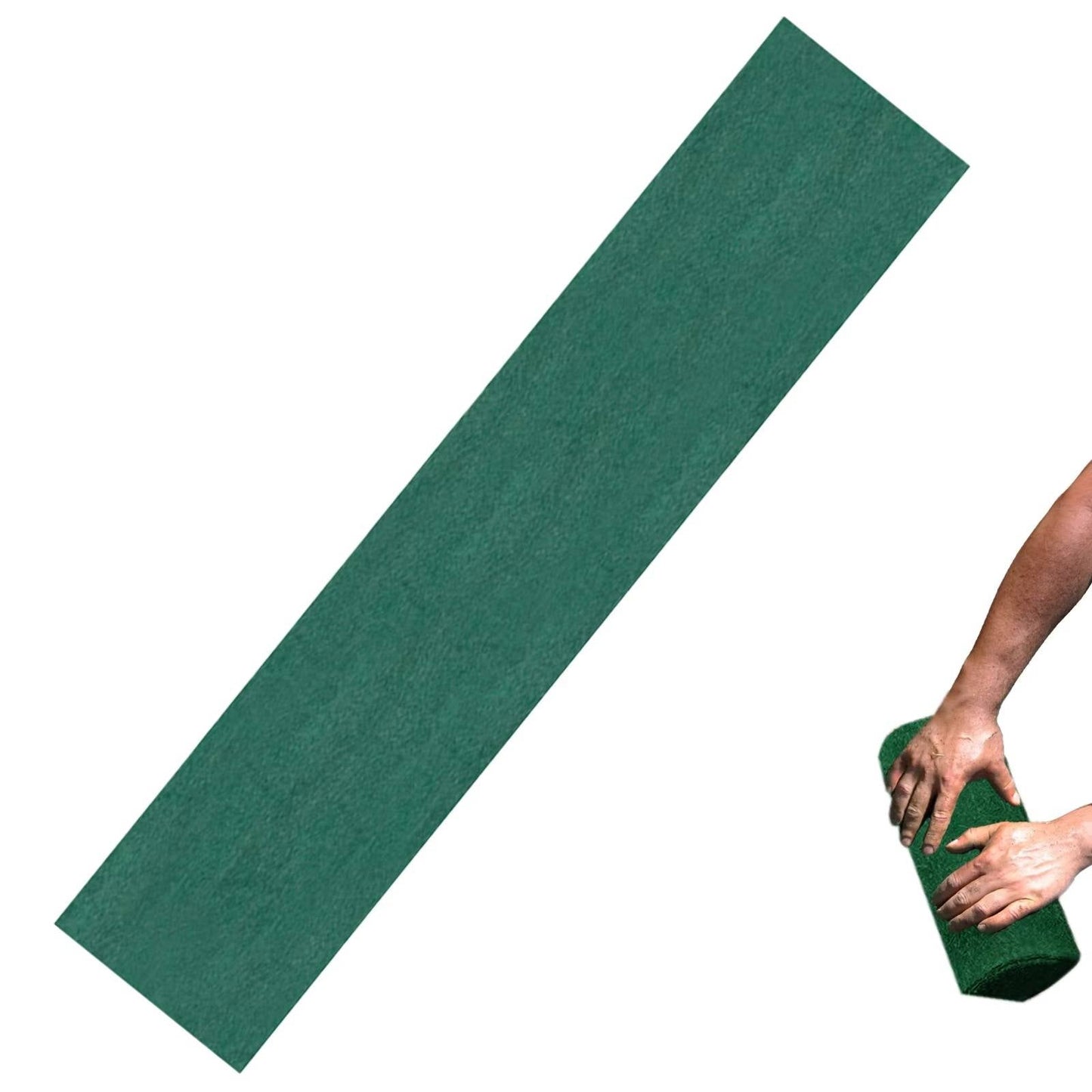 Biodegradable Grass Seed Mat with Pre-Embedded Fertilizer and Erosion Control