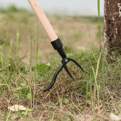 Four-Claw Weed Puller Head with Detachable Design and Root Extraction