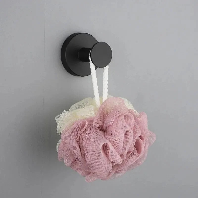Twist-Lock Suction Cup Hooks with Water-Resistant Design for Smooth Surfaces