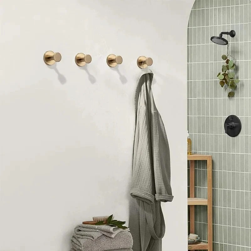 Twist-Lock Suction Cup Hooks with Water-Resistant Design for Smooth Surfaces