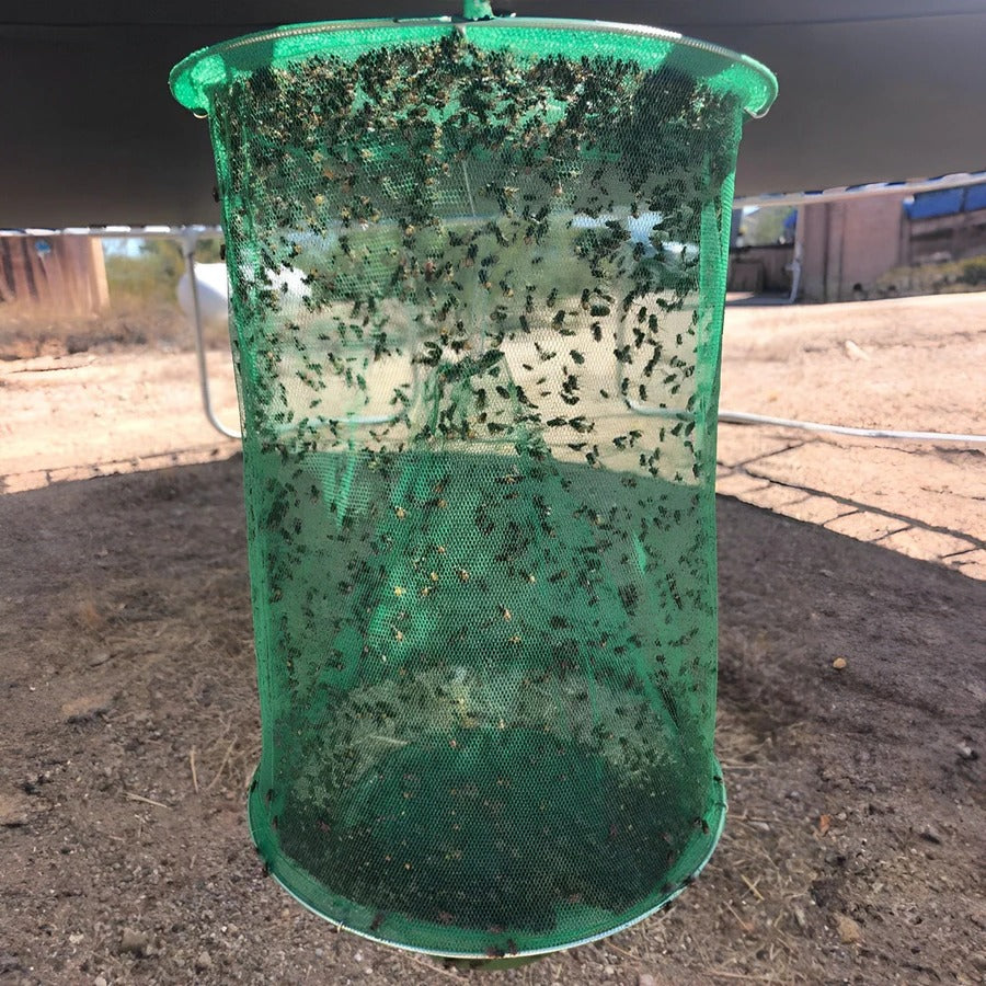 Natural Fly Trap with Expandable Capacity and All-Natural Bait, Reusable Design