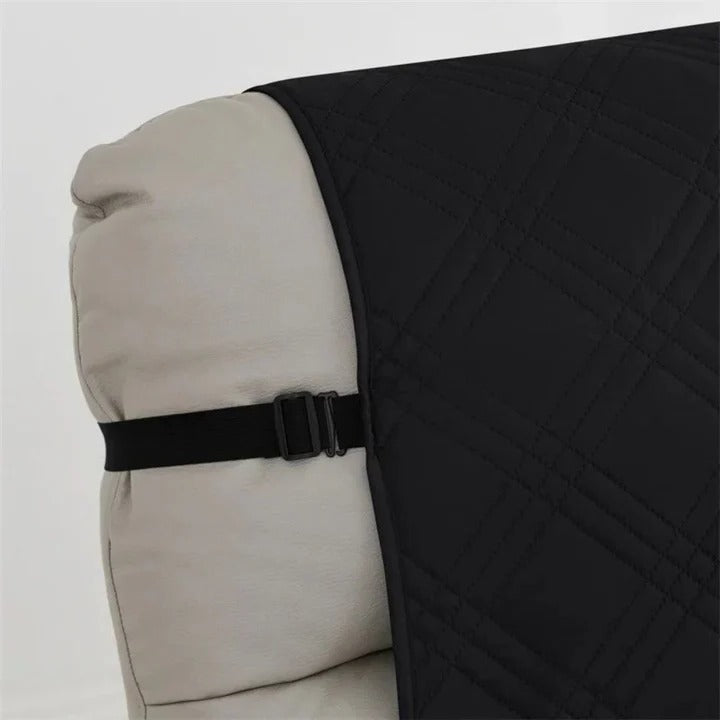 Quilted Recliner Cover with Waterproof Protection and Machine Washable Design