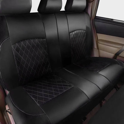 Waterproof PU Leather Seat Covers with 5mm Padding and UV Protection for Cars, SUVs, Trucks