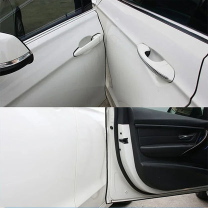 U-Shaped Car Door Edge Guard Strip with Heat Activation, 16.4 Feet