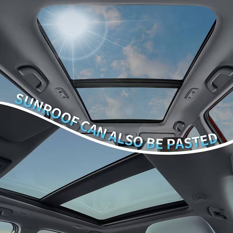 Uncut Roll Car Window Tint Film, Universal Windshield Sun Shade & Privacy Film, and Glare Reduction Roll for Cars, SUVs & Trucks