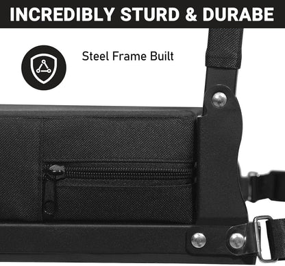 Stadium Seats for Bleachers with Back Support and Wide Cushion, Portable Folding Padded Stadium Chair with Shoulder Strap