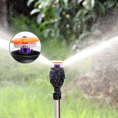 Telescoping Garden Sprinkler with Tripod Stand for Yard Watering