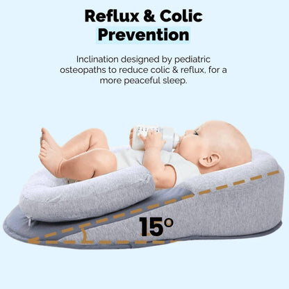 3 in 1 Portable Baby Bassinet, Travel Sleeper Bed with Removable Cushion Support