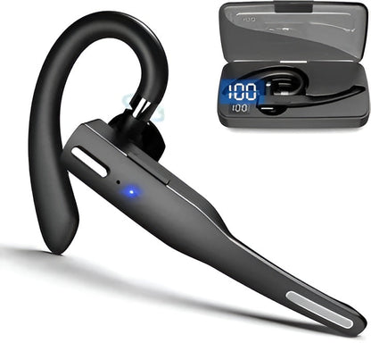 Wireless Headset with Dual Microphone Noise Reduction and Dual Device Pairing, 25-Hour Battery
