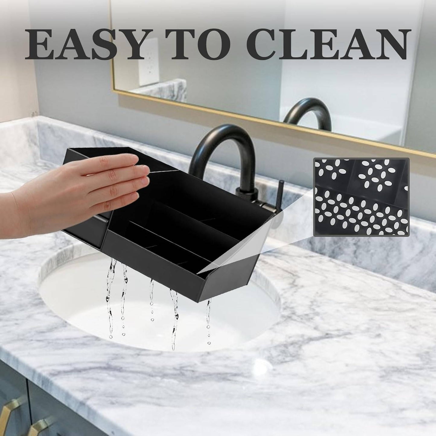 Mens Cologne Organizer Stand, Perfume Display Shelf Dresser Organizer for Bathroom Bedroom