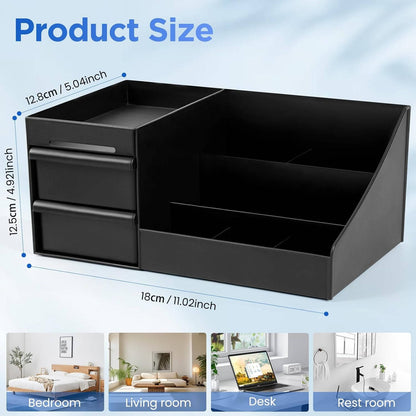 Mens Cologne Organizer Stand, Perfume Display Shelf Dresser Organizer for Bathroom Bedroom