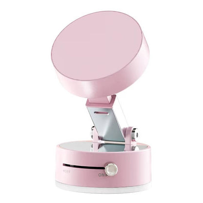 Foldable Magnetic Phone Holder with 360 Rotation and Vacuum Mount for Car Home Travel