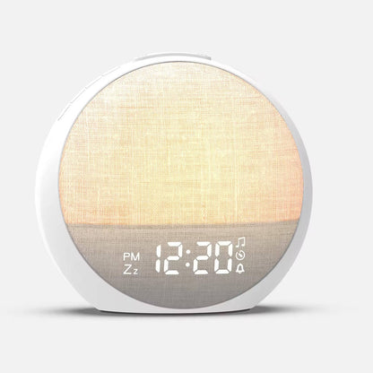 Sunrise Alarm Clock with Wake Light Bluetooth Speaker and Sounds