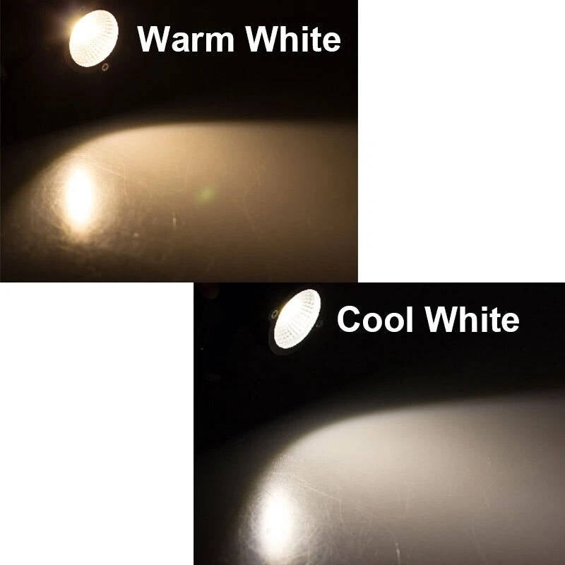 10 Pack LED Landscape Lights 12V 5W 3000K, Outdoor Garden Spotlights Waterproof IP65