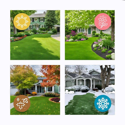 Biodegradable Grass Seed Mat with Pre-Embedded Fertilizer and Erosion Control